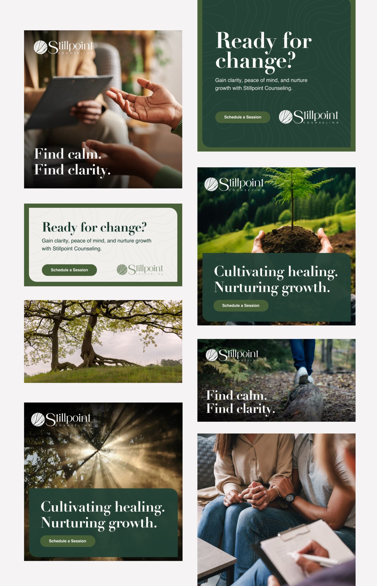 Stillpoint Counseling Digital Ads - MINDSCAPE