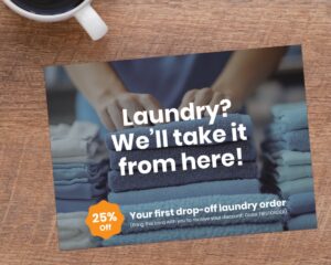 Professional services digital marketing case study for Rejuv Laundry